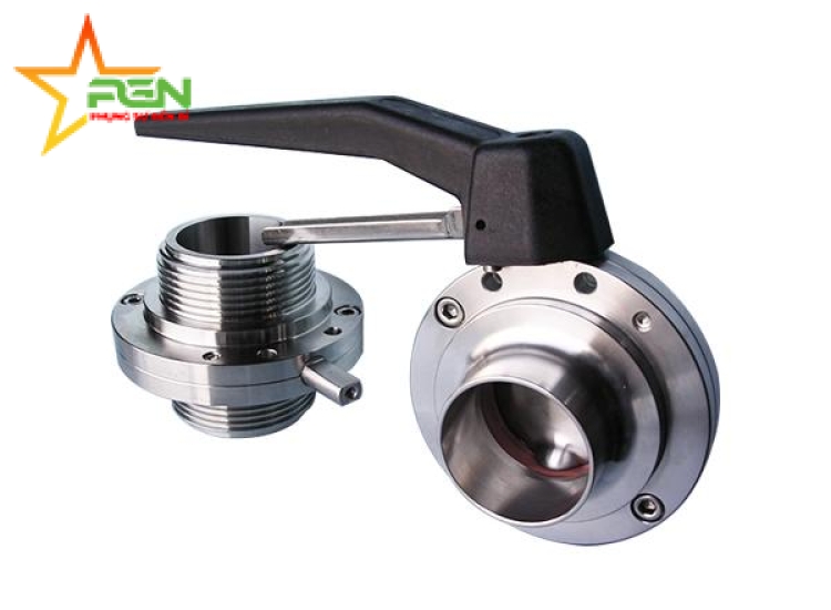 VAN BƯỚM KẾT NỐI CLAMP, VAN BƯỚM 2 ĐẦU CLAMP