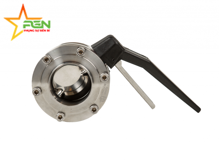 VAN BƯỚM INOX VI SINH TAY KẸP GIỮA HAI MẶT BÍCH – ĐẦU HÀN TRƠN | BUTTERFLY VALVES BETWEEN FLANGES – WELDING ENDS