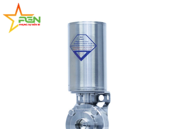 VAN BƯỚM INOX VI SINH M&S LOẠI SV04 THEO TIÊU CHUẨN ATEX|M&S BUTTERFLY VALVES TYPE SV04 COMPLIANT WITH ATEX STANDARDS