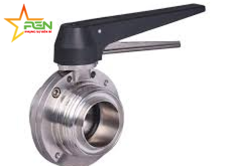 VAN BƯỚM INOX VI SINH – ĐẦU HÀN / ĐẦU REN NGOÀI  EUROBINOX | BUTTERFLY VALVES – WELDING AND MALE ENDS