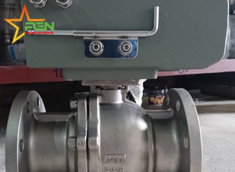 VAN BI  INOX 2 PC ĐIỀU KHIỂN ĐIỆN
