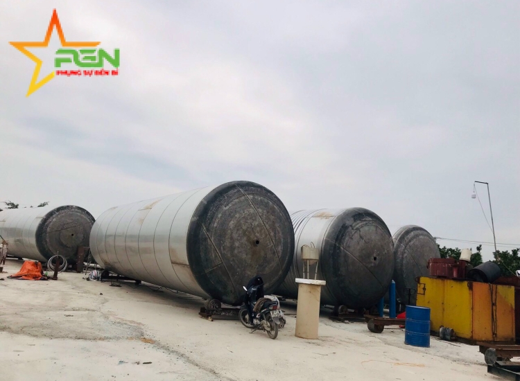 GIA CÔNG BỒN BỂ INOX CÔNG NGHIỆP