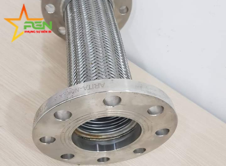 KHỚP NỐI MỀM INOX BÍCH THÉP | ARITA | SSFH-FE | DN50-DN250/STAINLESS-STEEL-FLEXIBLE-JOINT-FLANGE-END-SSFH-FE