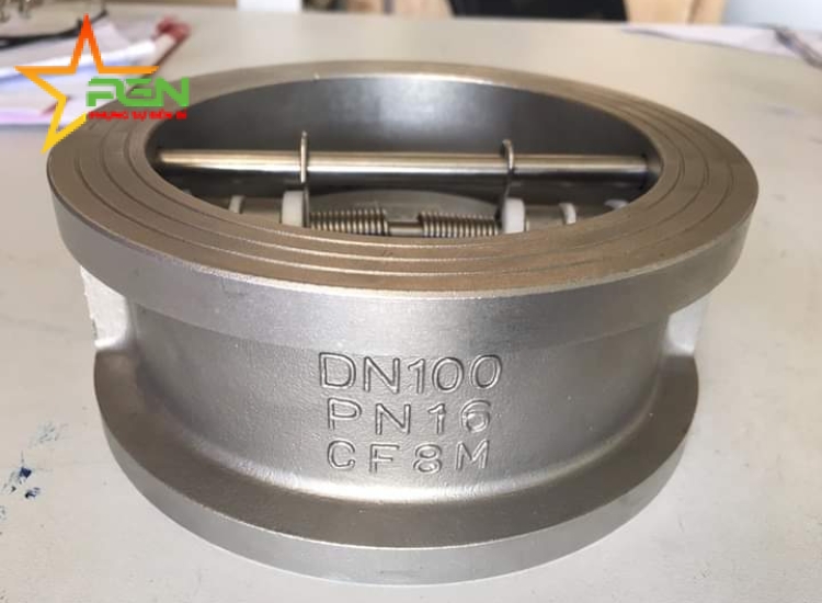 VAN 1 CHIỀU BƯỚM 2 CÁNH LẬT INOX | ARITA | ARV-109WT(U)-S/ARITA-SS316-WAFER-CHECK-VALVE-PN25