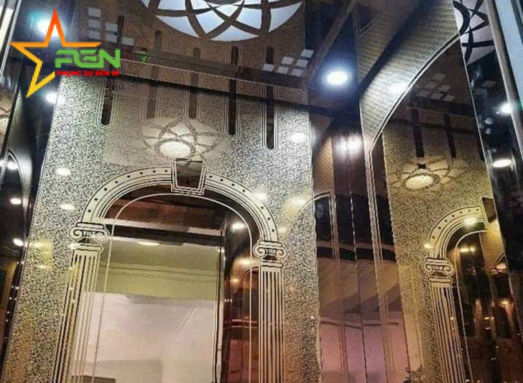 TẤM INOX HOA VĂN CỔNG VÒM