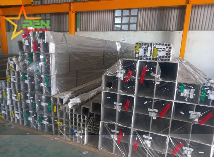 HỘP VUÔNG INOX 304|316- 127*127*2.0M