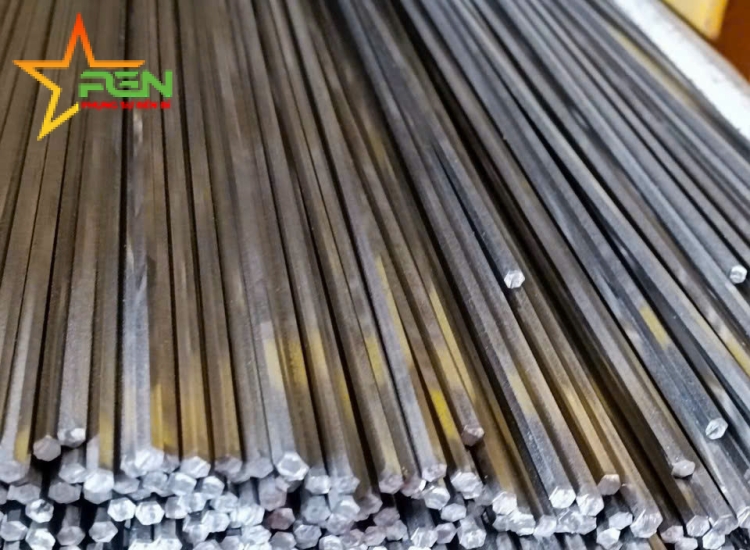 THANH LỤC GIÁC INOX 304|316 PHI 8 |S304|316 Stainless Steel Hexagon Bar | Diameter 8 mm