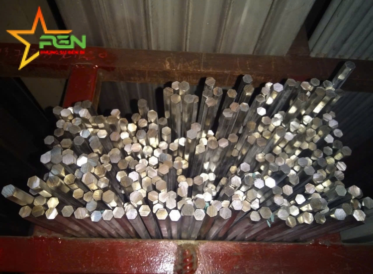 THANH LỤC GIÁC INOX 304|316 PHI 4|S304|316 Stainless Steel Hexagon Bar | Diameter 4mm