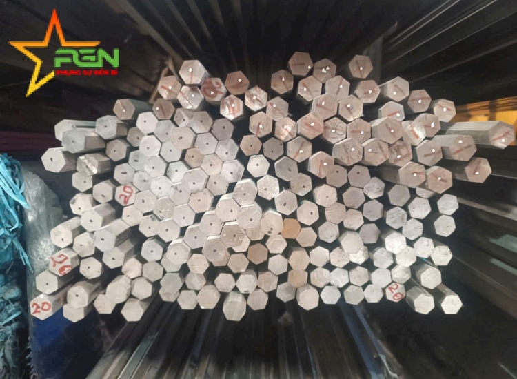 THANH LỤC GIÁC INOX 304|316 PHI 4|S304|316 Stainless Steel Hexagon Bar | Diameter 4mm