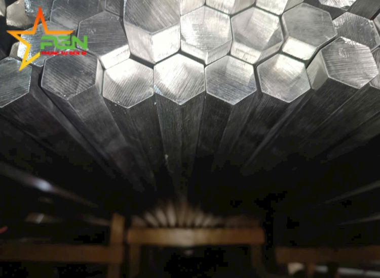 THANH LỤC GIÁC INOX 304|316 PHI 35|S304|316 Stainless Steel Hexagon Bar | Diameter 35mm