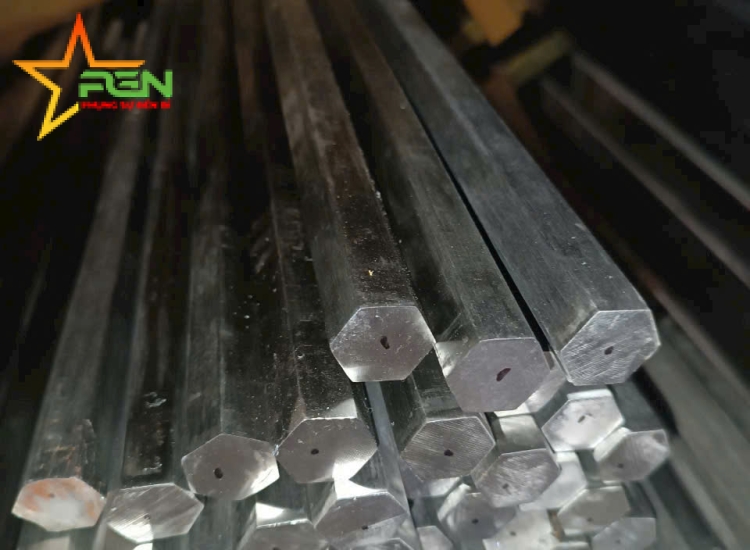THANH LỤC GIÁC INOX 304|316 PHI 22|S304|316 Stainless Steel Hexagon Bar | Diameter 22mm