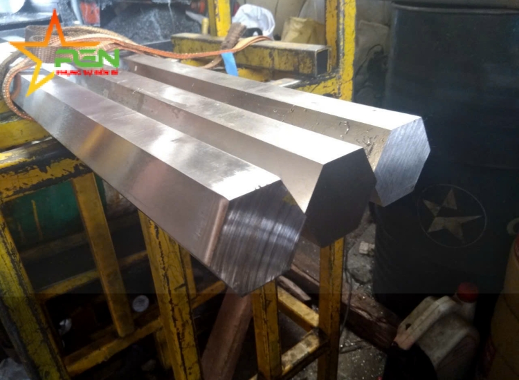 THANH LỤC GIÁC INOX 304|316 PHI 70 |S304|316 Stainless Steel Hexagon Bar | Diameter 70mm