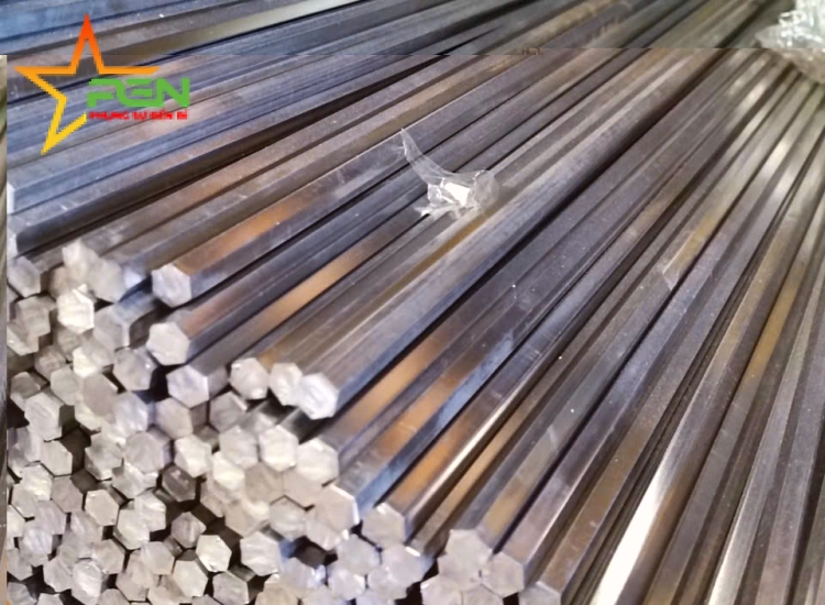 THANH LỤC GIÁC INOX 304|316 PHI 15|S304|316 Stainless Steel Hexagon Bar | Diameter 15mm