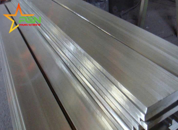 THANH LA ĐÚC 304 SỌC XƯỚC : 40 x 6.0 x 4000/6000MM/HL- LẬP LÀ INOX- Stainless Steel Flat Bar